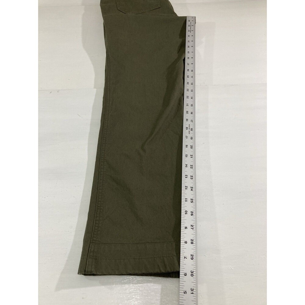 AKHG Alaskan Hardgear Pants Womens 10L Green Stone Run Relaxed 7 Pocket - Picture 14 of 15
